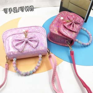 Factory Bulk Cute Girls Princess <b>Bag</b> Bow Accent <b>Mini</b> Candy Crossbody Portable Coin Purse Gift - Product Image 4