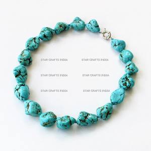 Collar de resina de cuentas rojas sin cortar hecho a mano personalizado, joyería Lucite, collar indio para damas, joyería hecha a mano de moda para niña - Product Image 5