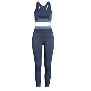 Best Selling 2-Piece Solid Pattern Women's Yoga Set High Quality Adult Wholesale Yoga Gear - Product Image 2