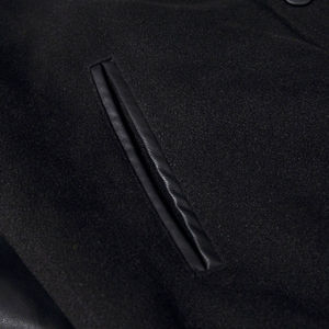 Chaqueta universitaria con letras de lana para hombre de alta calidad, chaqueta de béisbol de invierno con soporte de logotipo bordado personalizado - Product Image 5