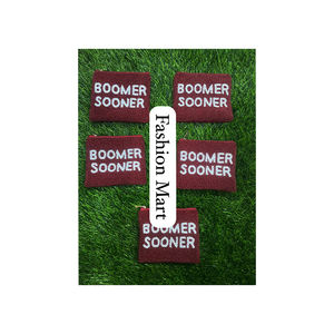 Boomer Sooner Beaded <b>Coin</b> <b>Purse</b> Personalized University of Oklahoma Fan Accessory, College Style Item - Product Image 1