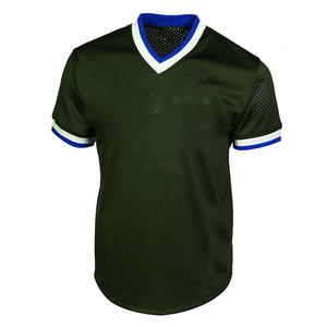 Vêtements de sport décontractés Vente en gros Maillot de baseball softball unisexe à manches courtes personnalisé pour jeunes avec impression numérique - Product Image 4