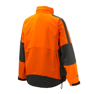 Chaqueta de caza de montaña repelente al agua naranja reflectante de calidad superior con capucha chaqueta de caza repelente al agua a prueba de viento - Product Image 2