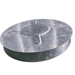 Plaque de couverture ronde en acier OEM | Fabrication de tôle de découpe laser CNC personnalisée pour panneau de vidange et d'accès industriel - Product Image 3