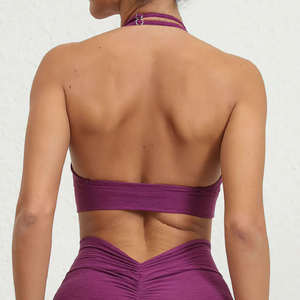สปอร์ตบราแฟชั่นออกแบบได้ตามต้องการมีคุณภาพสูงสำหรับวิ่งบราโยคะดันทรงชุดสปอร์ตบราและเลกกี้สำหรับผู้หญิง - Product Image 6