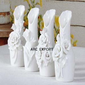 Merveilleux Design Table Rose Fleur Décoration Vases et Pots De Plantes Grande Décoration Élégante Vase De Fleurs Intérieur Et Extérieur - Product Image 2