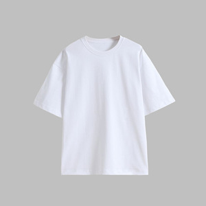 T-shirt personnalisé pour hommes T-shirt blanc vintage de haute qualité à épaules tombantes et à épaules tombantes surdimensionnées pour hommes Livraison DDP - Product Image 1
