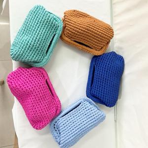 Nuevo Bolso de Ganchillo para Mujer, Hecho a Mano, con Cubierta de Poliéster, Bolso de Hombro con Cadena, Bolso Tipo Nube, Bolso de Mano, Estilo Urbano y Sencillo - Product Image 2