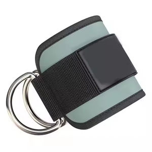 Correas de Tobillo Impermeables Directas de Fábrica, Ajustables con Anillo en D para Máquinas de Gimnasio, Ejercicios de Kickback, Protección Unisex - Product Image 4