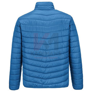 Manteau matelassé léger pour hommes veste d'hiver OEM pour le ski la neige tissu hydrofuge pour l'extérieur vente en gros personnalisée directement de l'usine - Product Image 4
