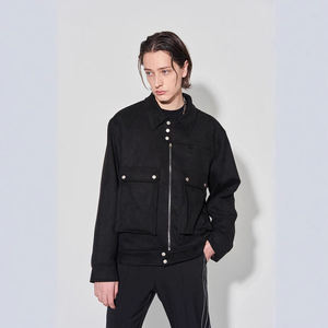 เสื้อแจ็คเก็ตวาร์ซิตี้ผู้ชายแบบลำลองสั่งทำพิเศษ คอตั้ง คุณภาพพรีเมียม  มีจำหน่ายหลายสี - Product Image 3