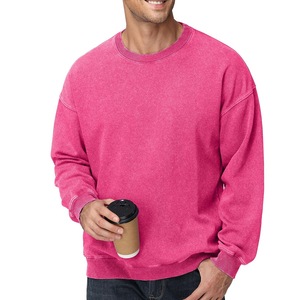 Sudadera de Hombre Extra Grande y Gruesa Personalizada al por Mayor, Proveedor Directo de Fábrica, Sudadera Básica de Algodón Combinado para Hombre - Product Image 4