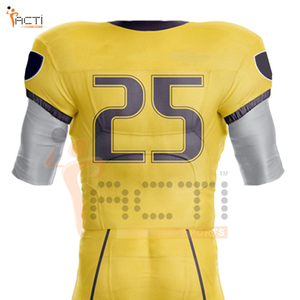 Uniformes de Fútbol Americano de Alta Calidad, 100% Poliéster, Personalizables, Diferentes Estilos, Color Liso, Transpirables, Sublimados, de Secado Rápido - Product Image 6