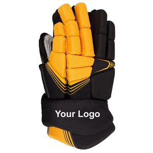 Guantes de hockey sobre hielo ligeros y duraderos con logotipo personalizado Equipo de Protección deportiva flexible y bueno - Product Image 1