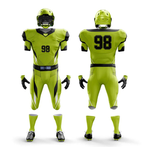 2026 Premium Quality American Football Uniform 100% Polyester Team Wear OEM Serviced Durable Sportswear Trendy Athletic Fit - Product Image 1