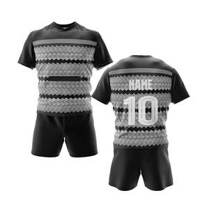 Best Choice Premium Quality Nylon/Cashmere Custom Logo Breathable Quick Dry Anti-Bacterial Customized Colors Rugby Jersey <b>Men</b> - Product Image 3