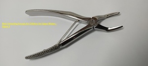 Klein chiết xuất kẹp cho trẻ em cho răng hàm trên-hình 3 dụng cụ nha khoa chất lượng cao - Product Image 5