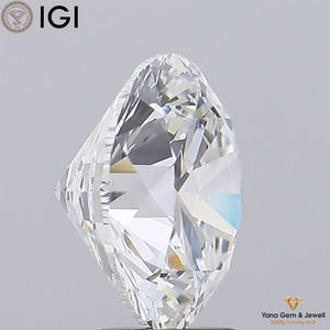 Corte redondo de alta calidad 5,51 CARAT CVD Lab Grown D Color VVS2 Clarity Diamond con certificación IGI - Product Image 6