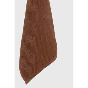 Be-0828-Br Serviette de toilette 100% coton marron 50x90 cm - MARRON - Product Image 2