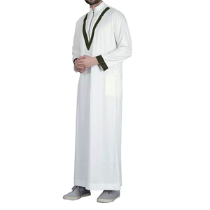 Ropa Islámica para Hombre de Alta Calidad de Marca Superior, Estilo Thobe Jubbah, Diseño Nuevo Personalizado de Fábrica, Venta Directa de Moda - Product Image 2