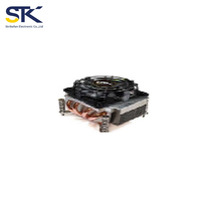 Refroidisseur de processeur Strikefan CK555 en acier inoxydable pour Intel Socket LGA115X 1200 avec puissance de refroidissement de 125 W 2U passif