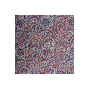 ผ้า voile ผ้าฝ้ายเนื้อนุ่มพิมพ์ลายบล็อกมือสำหรับ100% ชุดเสื้อสูท5หลา - Product Image 1