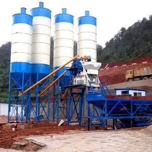 Planta de asfalto estacionaria HZS120A Planta dosificadora Hormigón 120 M3/H Agregado Batcher 3200 L con alta calidad - Product Image 3