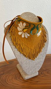 Collar de cuentas de vidrio artesanales, joyería llamativa para mujer, gargantilla, por HF CRAFTS - Product Image 2