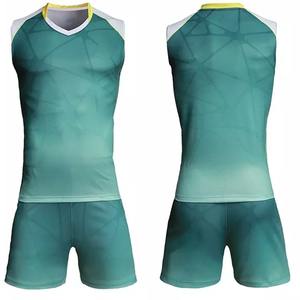 Conjunto de uniformes de voleibol sublimados OEM, camiseta impresa para hombres y mujeres, suministro al por mayor de fábrica - Product Image 1