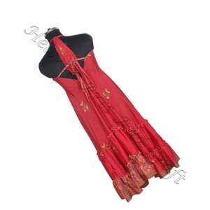 เสื้อผ้าคอตตอนโบโฮผ้าไหมอินเดียสไตล์วินเทจ SD019 2025อินเดีย - Product Image 4