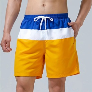 3D Trendy Color Block Y2k Graphic Shorts Hombres Mujeres Hawaii Swim Trunks Quick Dry Beach Shorts Pantalones Kid Street Outdoor Sportwear - Product Image 5
