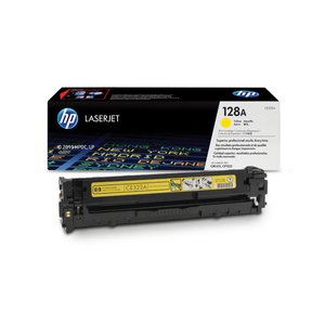 Cartucho de Tóner Original HP para LaserJet 128A Amarillo (CE322A) Compatible con Impresora Modelo CE285A - Product Image 1