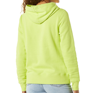 เสื้อมีฮู้ดระบายอากาศสำหรับผู้หญิงมีโลโก้สีทึบและสไตล์ล่าสุด - Product Image 3