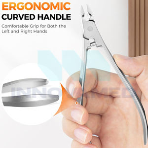 Mejor Proveedor, Cortaúñas Curvos de Acero Inoxidable de Alto Rendimiento, Nuevo y Moderno, Herramienta de Salón para Manicura y Pedicura, Ancho - Product Image 3