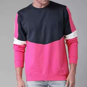 Sudaderas de peso pesado en blanco de alta calidad Crop French Terry Custom Vintage Sudadera de cuello redondo de gran tamaño para hombres - Product Image 1