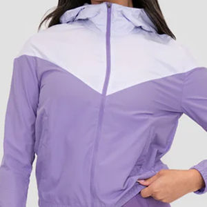 Chaqueta cortavientos para mujer, diseño personalizado, servicio OEM, ropa de calle para mujer, chaqueta cortavientos de calidad superior - Product Image 3