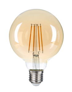 Lampada a LED a forma di globo di cristallo E27 7W 95x140mm. (GSC 200671006) - Product Image 1