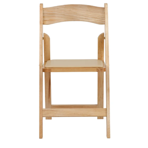 Restaurant Patio Folding Solid Wood Garden <b>Chairs</b>-Durable Lightweight <b>Stackable</b> & Portable - Product Image 3