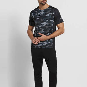 T-shirt en coton et polyester pour homme, sublimation, haute qualité, logo personnalisé, col rond, coupe ample, t-shirt homme blanc, certifié CE, OEM/ODM - Product Image 2