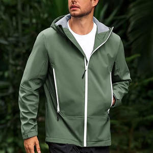 เสื้อแจ็กเก็ตกันน้ำสำหรับผู้ชายเสื้อกันลมสำหรับเดินเขากันหนาวออกแบบได้ตามต้องการ - Product Image 2