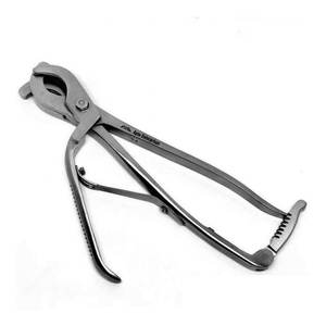 Pinces de castration sans sang en acier inoxydable, instruments chirurgicaux vétérinaires à marque privée, conçues pour être sûres, durables et réutilisables - Product Image 1