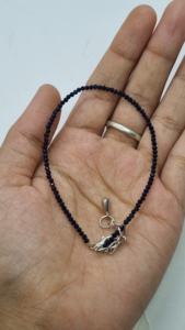 สร้อยข้อมือเพชรมอยส์ซอไนต์สีฟ้าของขวัญสำหรับเธอ - Product Image 4