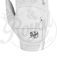 Gants de golf en cuir pour hommes/femmes, logo personnalisé, doux et respirant indonésie cabretta, accessoires de golf à main gauche