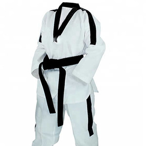 Uniforme de Taekwondo de Moda, Artes Marciales, Algodón Suave y Liso, Poliéster, Equipo de Entrenamiento para Adultos y Niños, Uniformes de Taekwondo - Product Image 5
