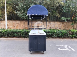 Chariot de vente de crème glacée mobile Etodevice, chariot alimentaire commercial extérieur personnalisé - Product Image 4