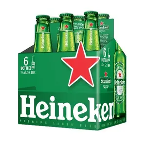 Botellas de cerveza más grandes Heineken Premium de alta calidad 6x330ml disponibles para la venta a precio bajo