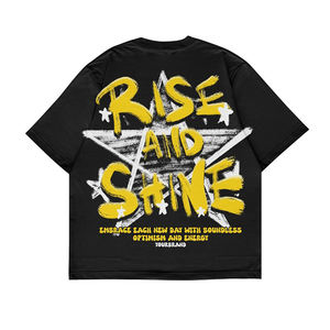 Camisetas Unisex de Verano de Alta Calidad con Estampado Gráfico de Moda Urbana, Marca Personalizada OEM, Venta al por Mayor, Estilo Vintage, Holgadas, para Gimnasio - Product Image 3