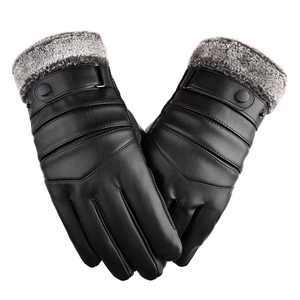 Guantes de esquí de dedo completo compatibles con pantalla táctil resistente al agua para deportes de invierno ciclismo y snowboard - Product Image 5