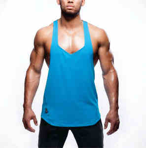 Haute qualité hommes été Fitness débardeurs sur mesure chine Polyester couleur unie bouton capuche Sublimation impression maillots - Product Image 6