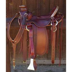 Sillas de Montar Inglesas de Cuero de Búfalo Auténtico, Fabricación Personalizada en Madera, Absorbentes de Sudor, Estilo Vintage, Alfombras para Sillas de Montar - Product Image 6